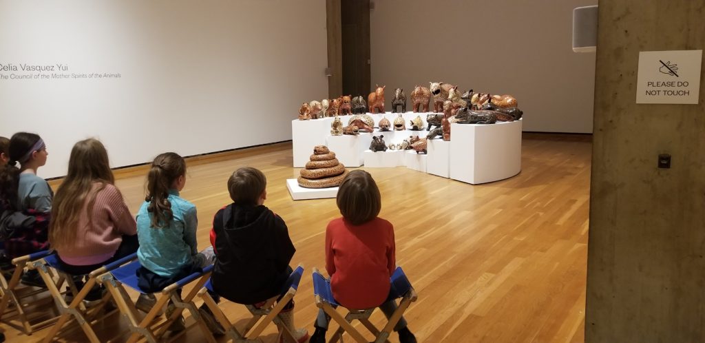 Elementary Students Visit Cornell's Johnson Museum and Lincoln Hall