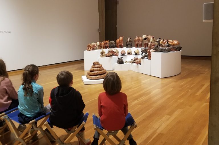 Elementary Students Visit Cornell's Johnson Museum and Lincoln Hall